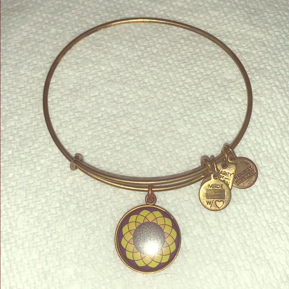 Alex and Ani Sunflower Bracelet